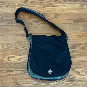 Crumpler Bag Large Crippy Duck CanvasGreen/Black Messenger Travel Work Crossbody